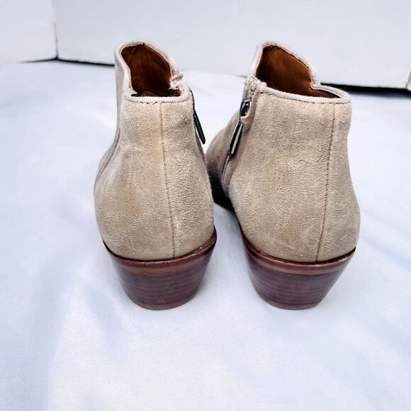 Sam Edelman Womens Petty Chelsea Suede Leather Ankle Bootie Boots 4 - Picture 6 of 12